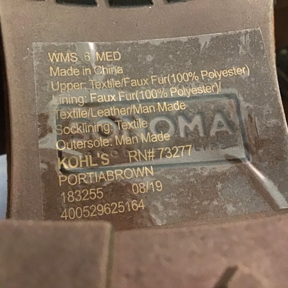 Ankle Boots 6M, Chestnut Brown. NWB $70 - Picture 4 of 7